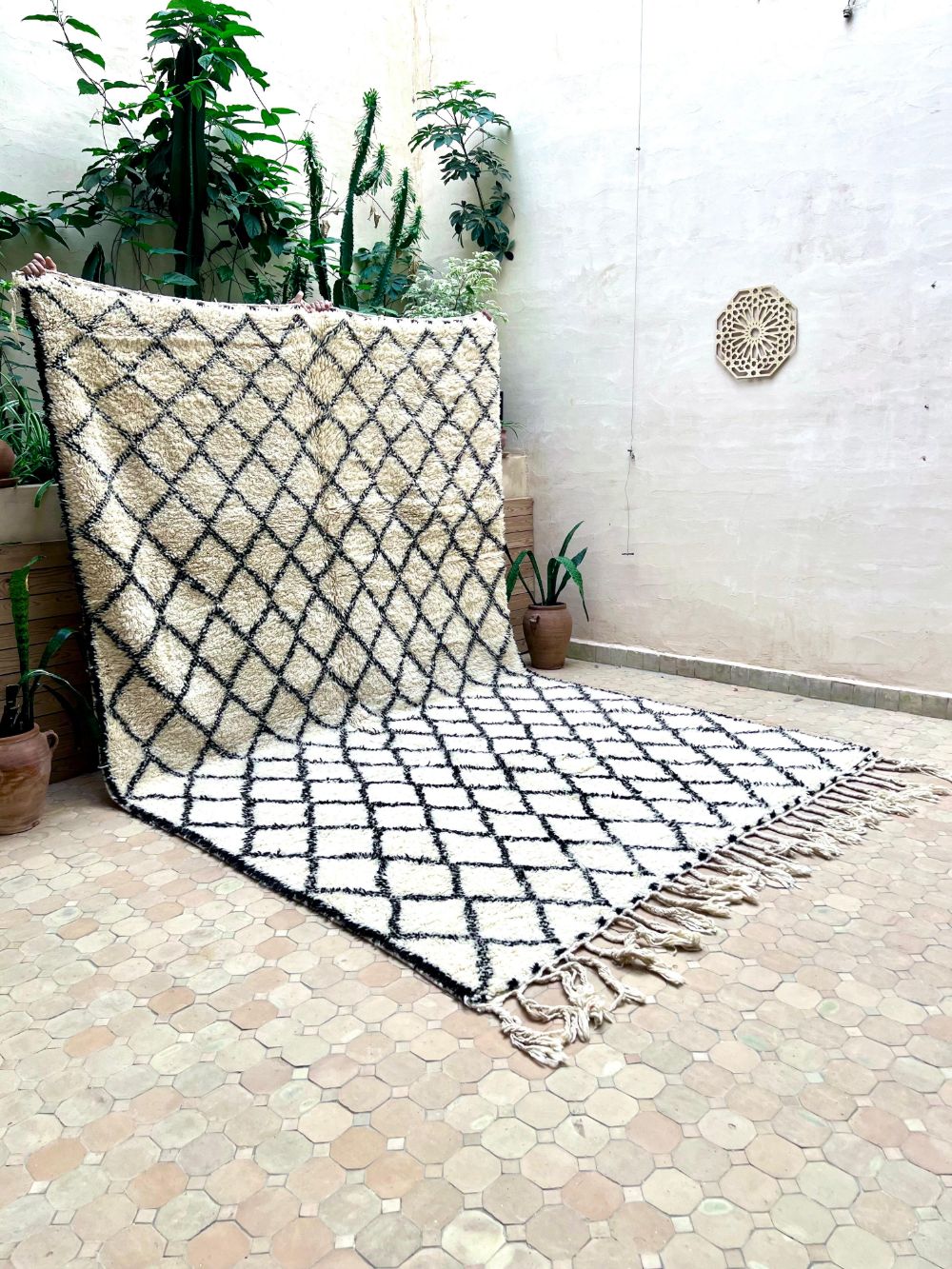 Moroccan Beni Ouarain Rug 360x215cm