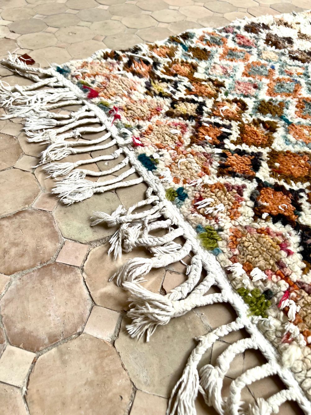 Marokkolainen vintage Azilal-matto 300x145cm