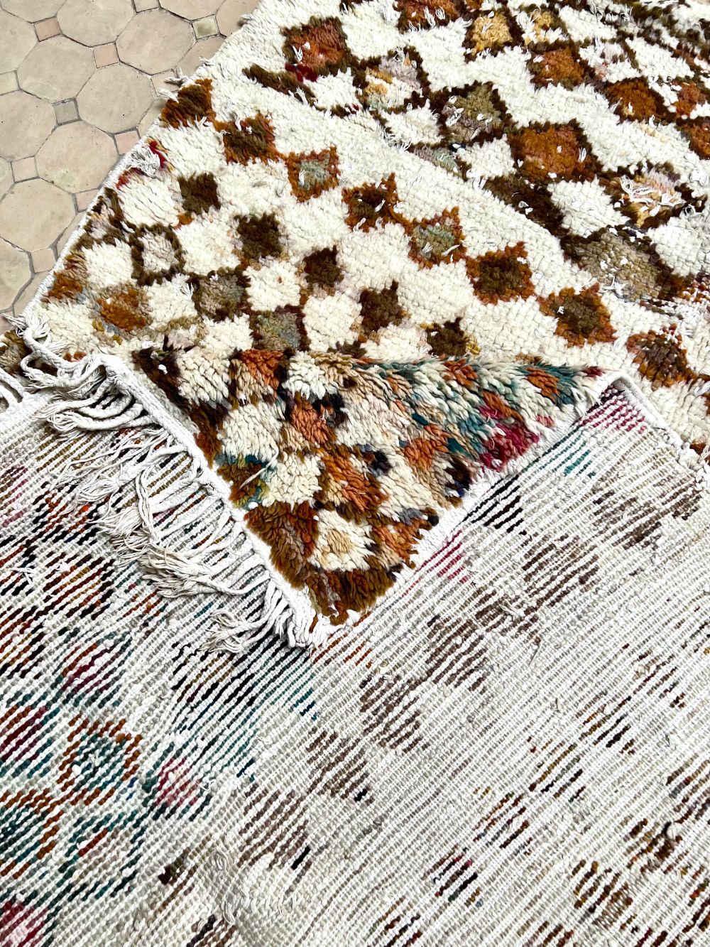 Marokkolainen vintage Azilal-matto 300x145cm