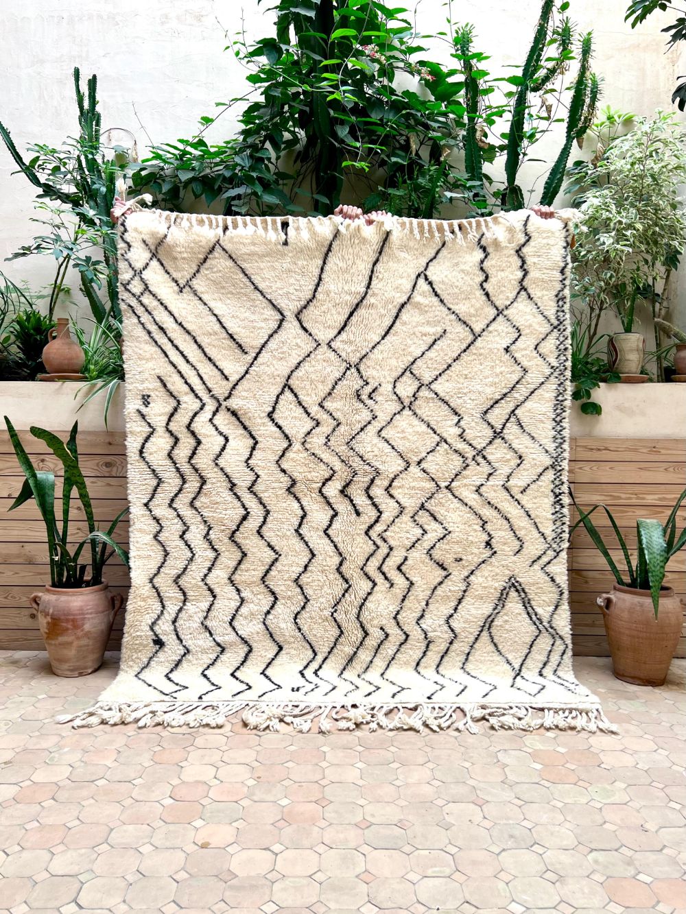 Moroccan Oued Rug 195x165cm