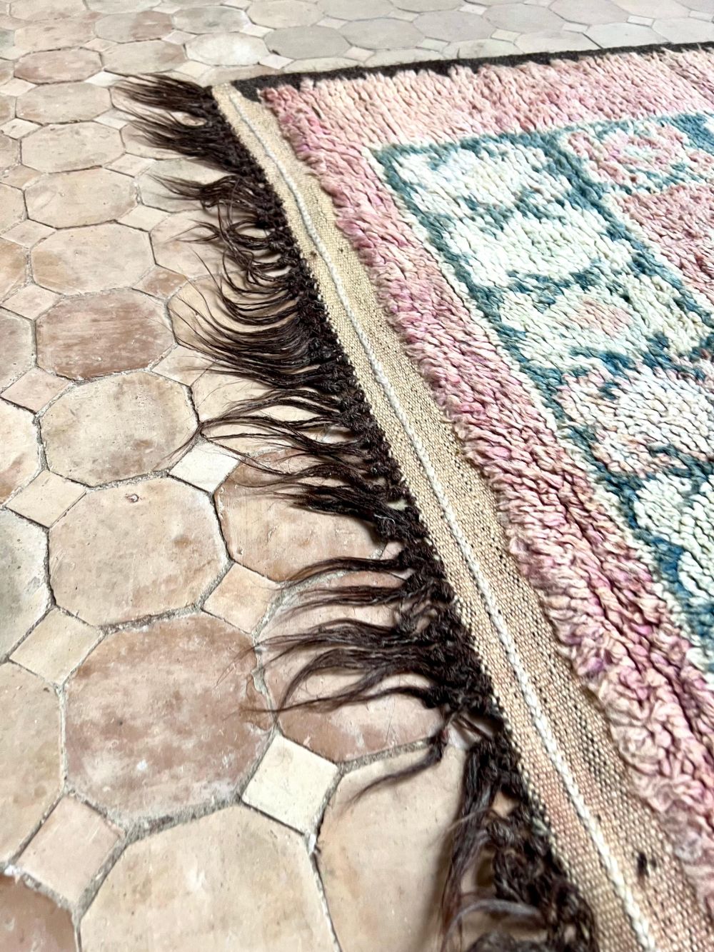 Moroccan Vintage Boujaad Rug 410x185cm