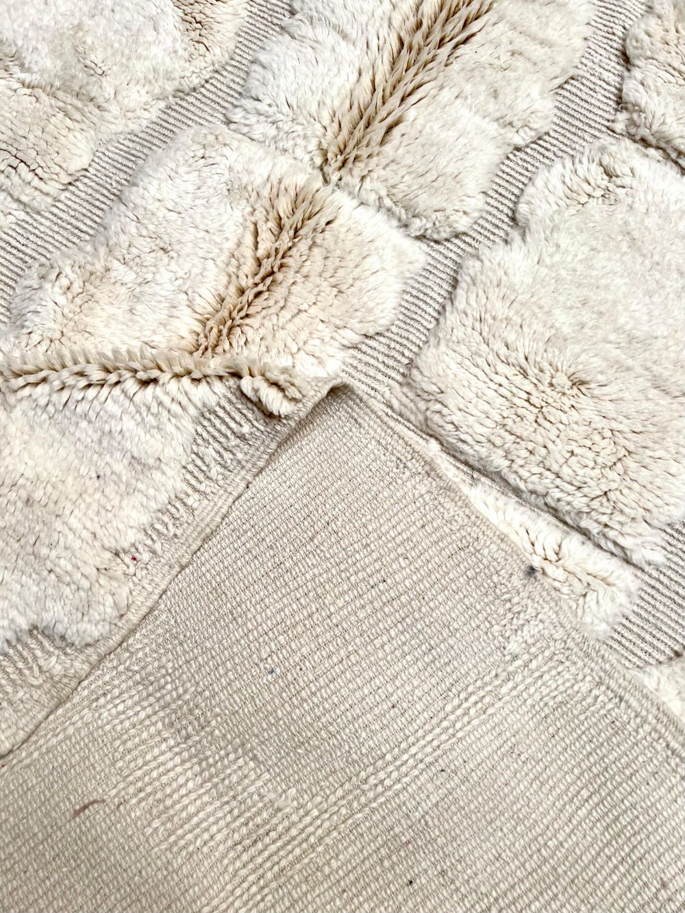 Moroccan Mrirt Rug Polar Bear 310x195cm