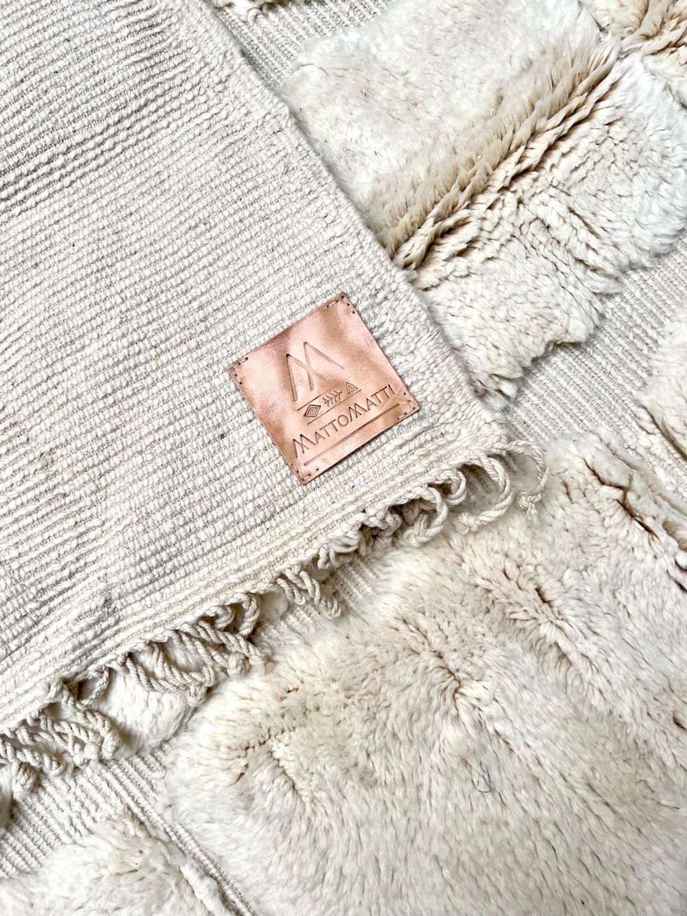 Moroccan Mrirt Rug Polar Bear 310x195cm