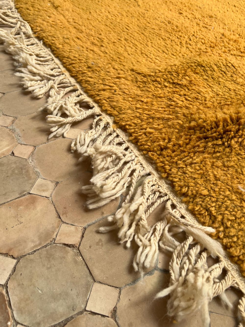 Moroccan Ochre rug 200x175cm