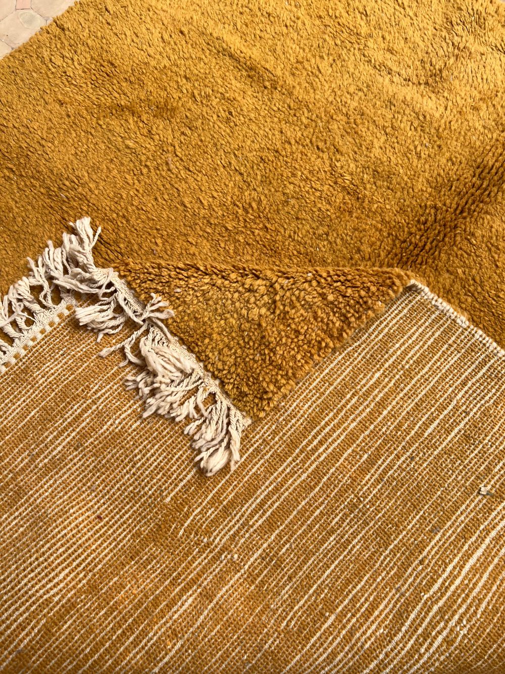 Moroccan Ochre rug 200x175cm