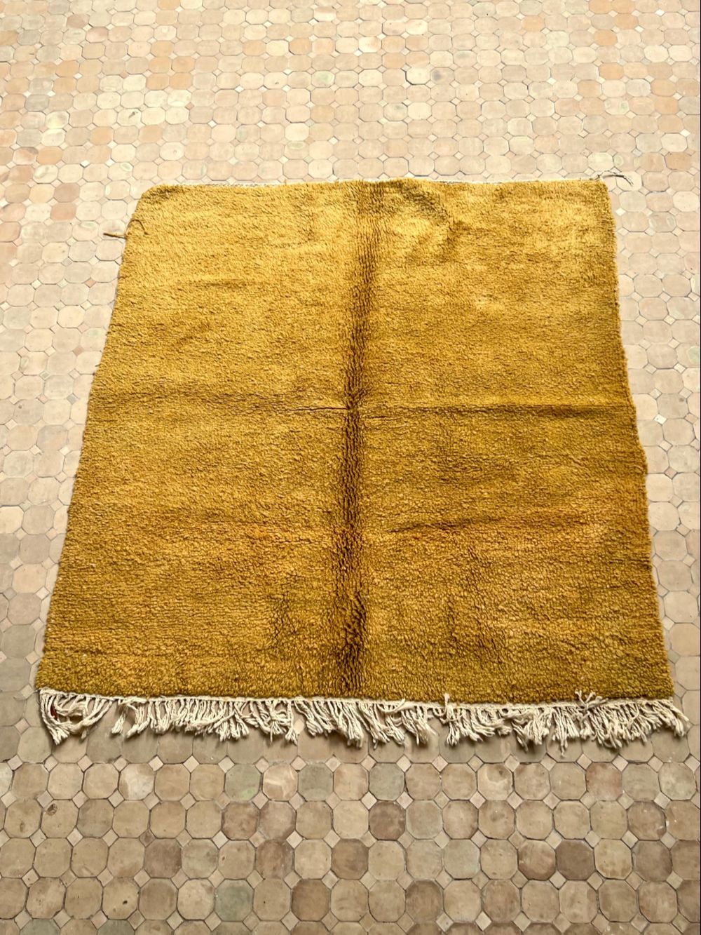 Moroccan Ochre rug 200x175cm