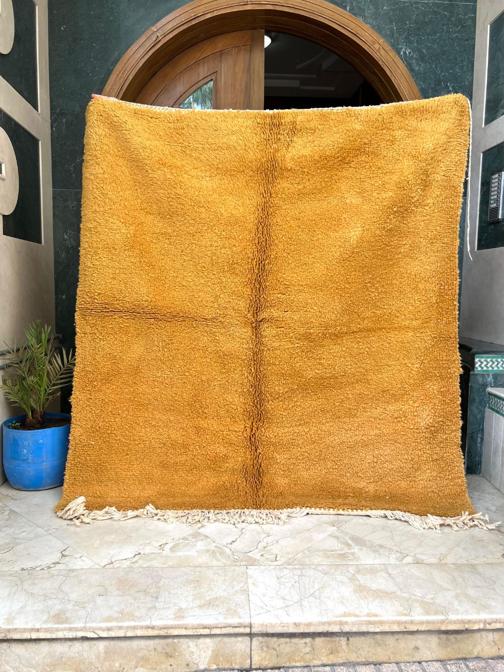 Moroccan Ochre rug 200x175cm