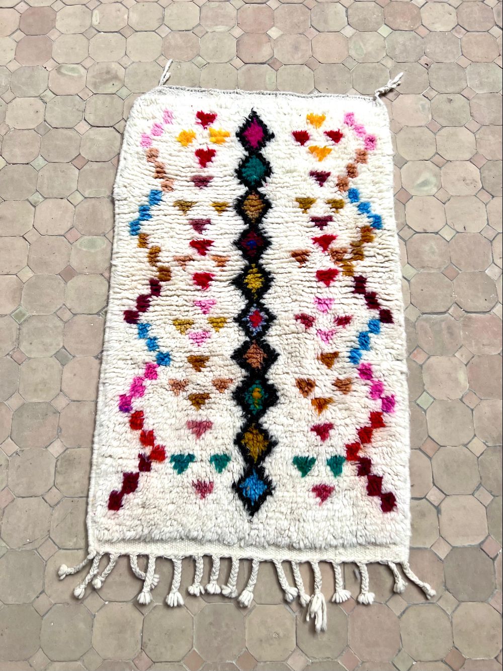 Moroccan Azilal Rug 110x65cm