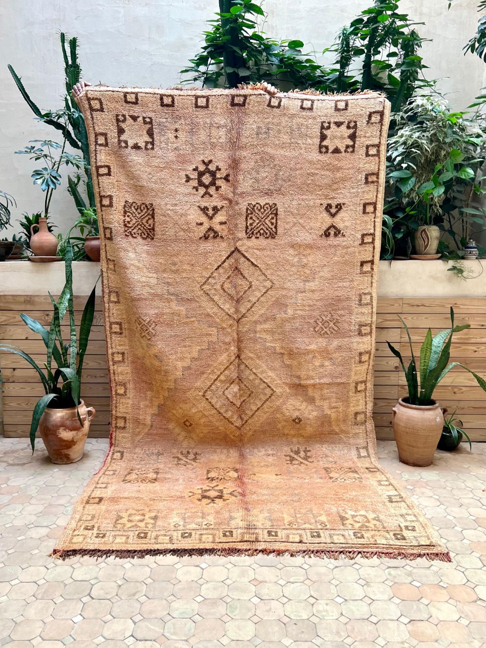 Marokkolainen vintage Boujaad matto 295x155cm