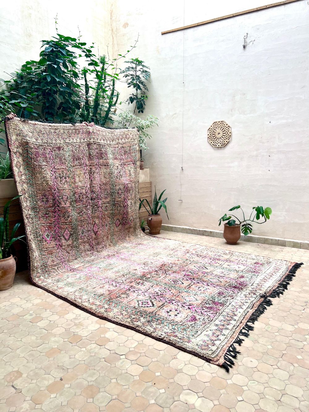 Marokkolainen vintage Boujaad matto 405x230cm