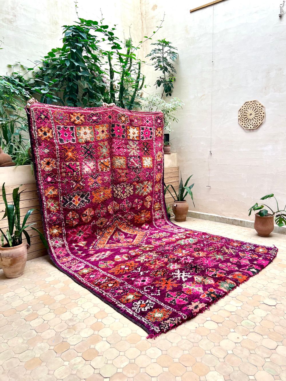 Moroccan Vintage Boujaad Rug 365x200cm