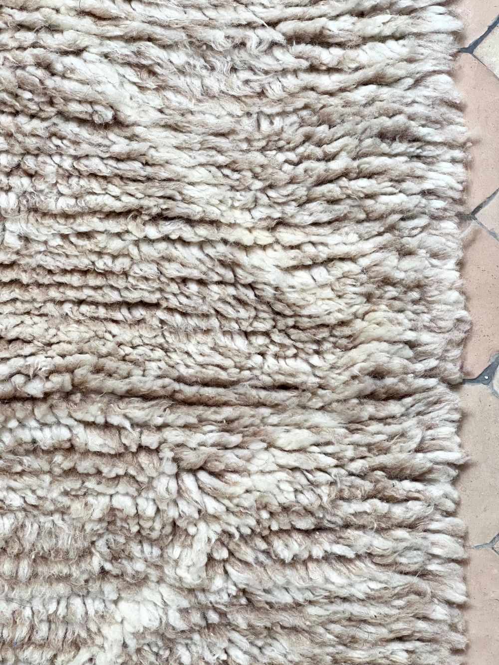 Moroccan Grey Bear Rug 300×200cm