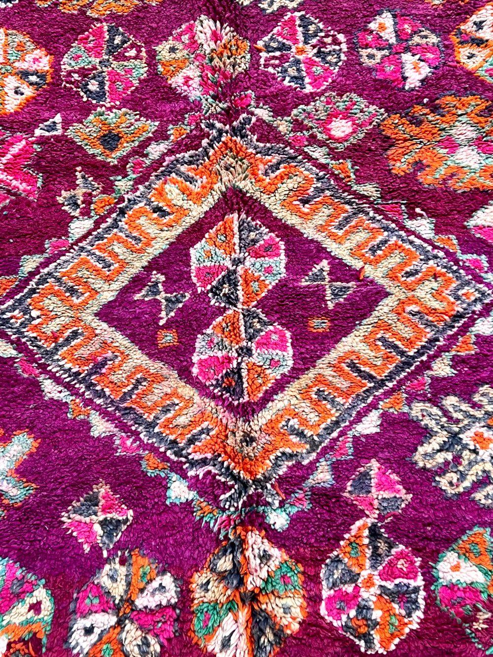 Moroccan Vintage Boujaad Rug 365x200cm