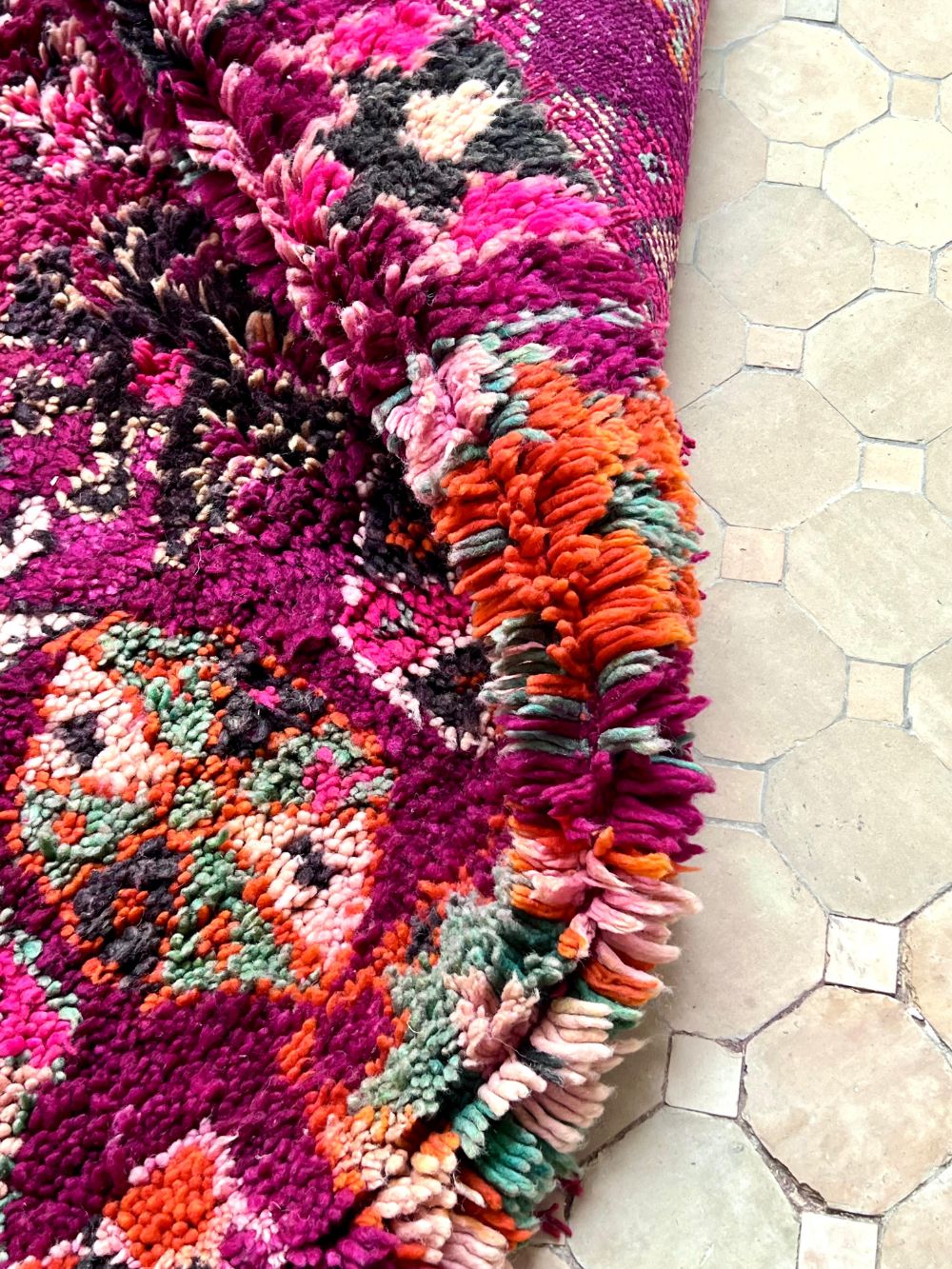 Moroccan Vintage Boujaad Rug 365x200cm