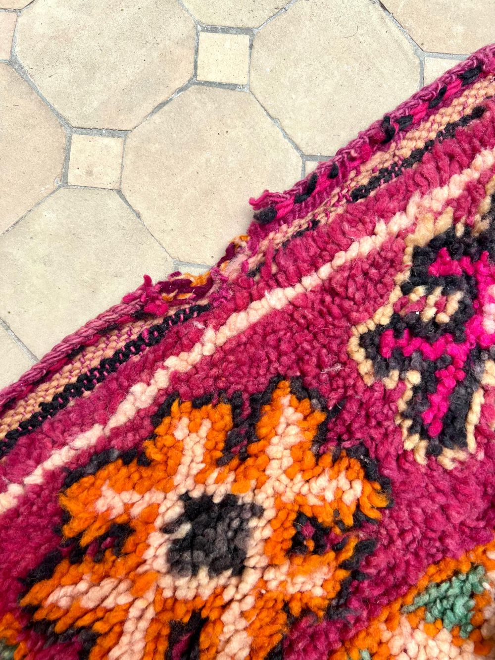 Moroccan Vintage Boujaad Rug 365x200cm