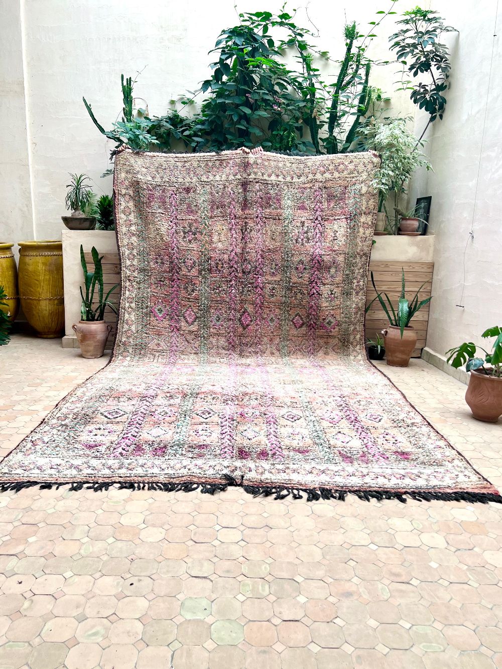 Marokkolainen vintage Boujaad matto 405x230cm