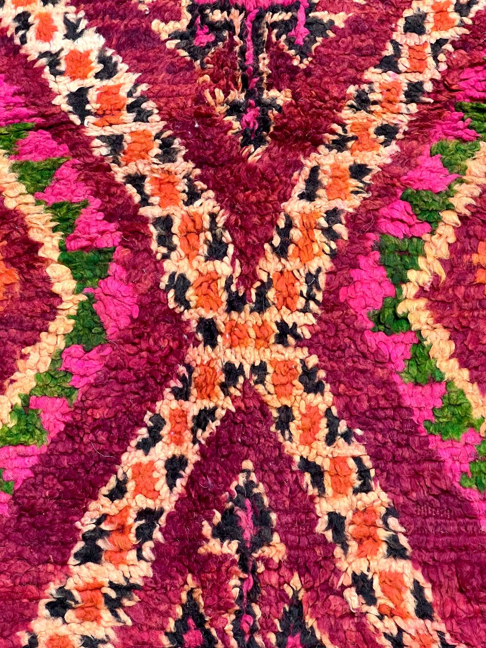 Moroccan Vintage Boujaad Rug 360x195cm