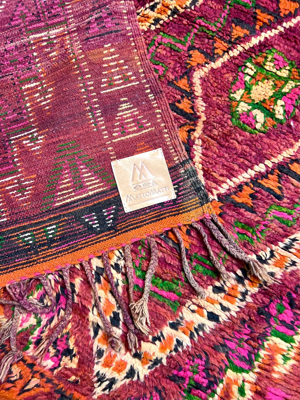 Moroccan Vintage Boujaad Rug 360x195cm