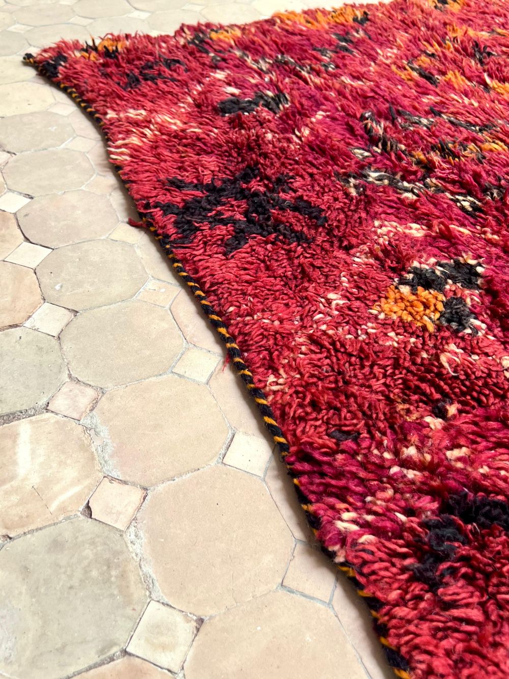 Moroccan Vintage Boujaad Rug 235x175cm