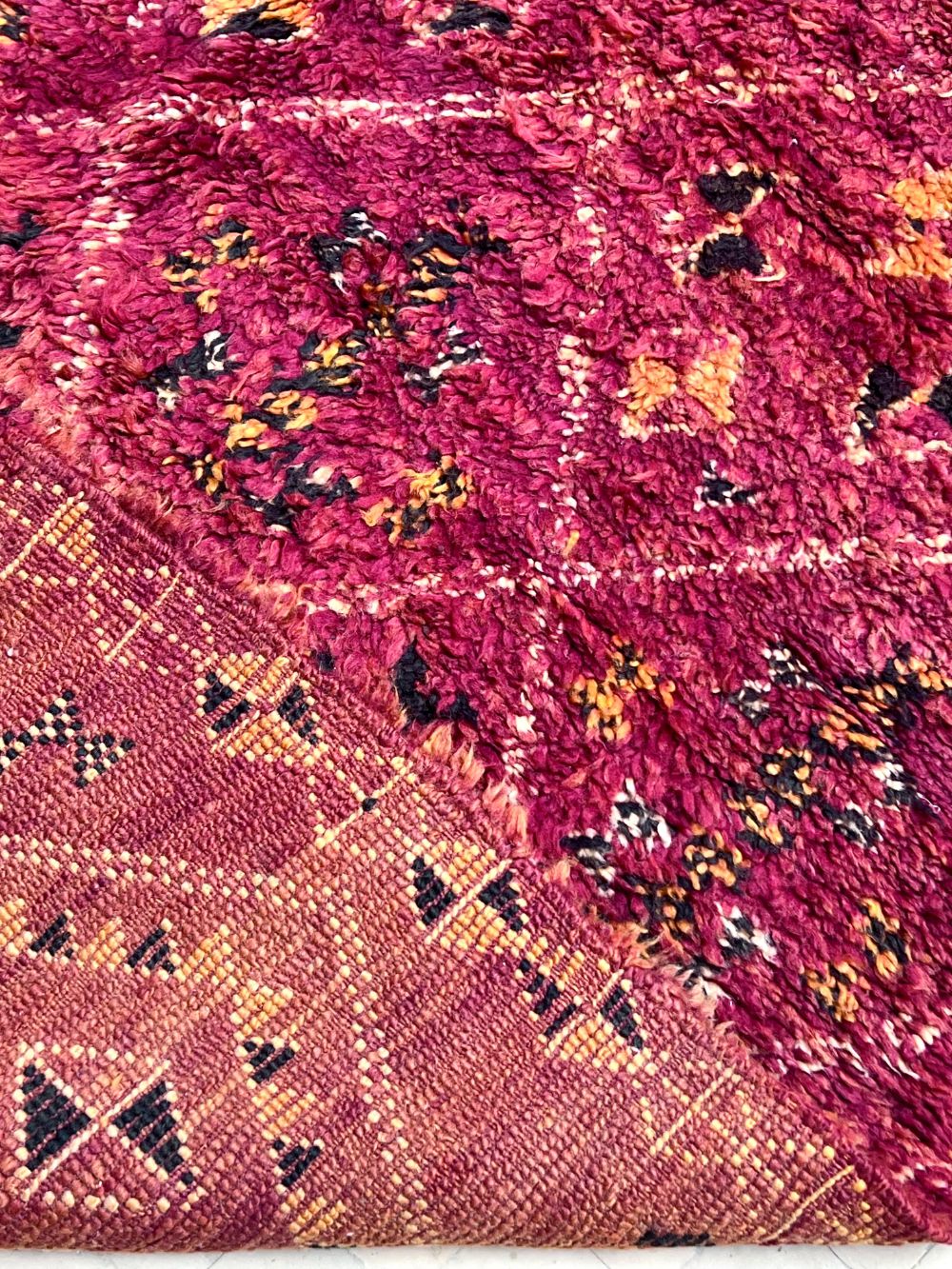 Moroccan Vintage Boujaad Rug 235x175cm