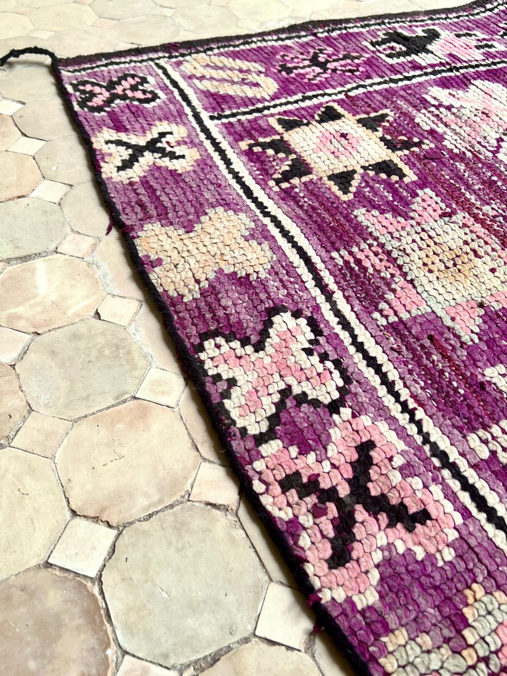 Moroccan Vintage Boujaad Rug 230x160cm