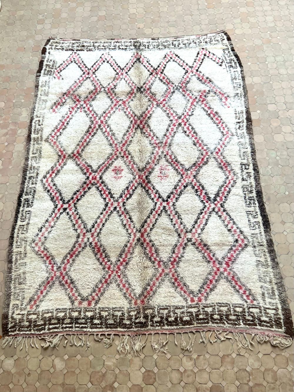 Moroccan Vintage Marmoucha Rug 340x230cm