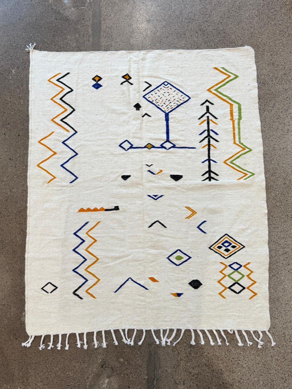 Moroccan Flatweave Rug 220x170cm