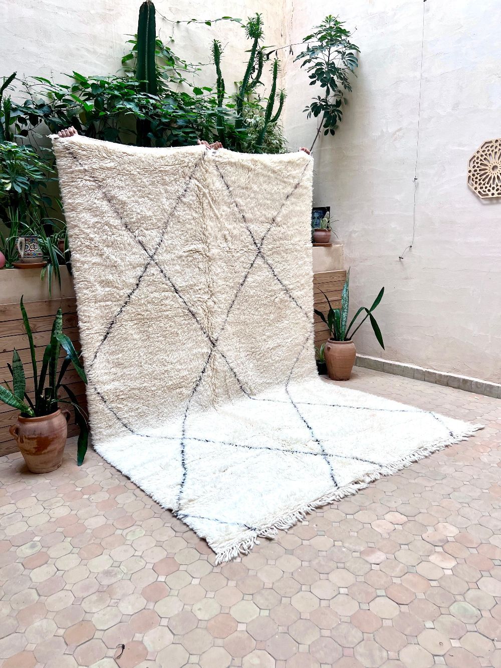 Order by Size: Moroccan Marmoucha Rug