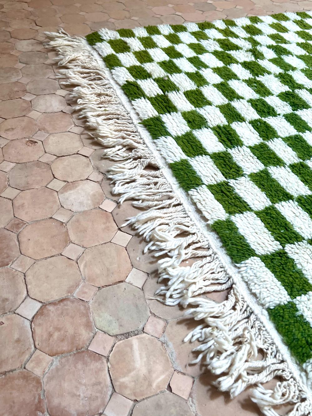 Moroccan Checkered Rug 350x260cm