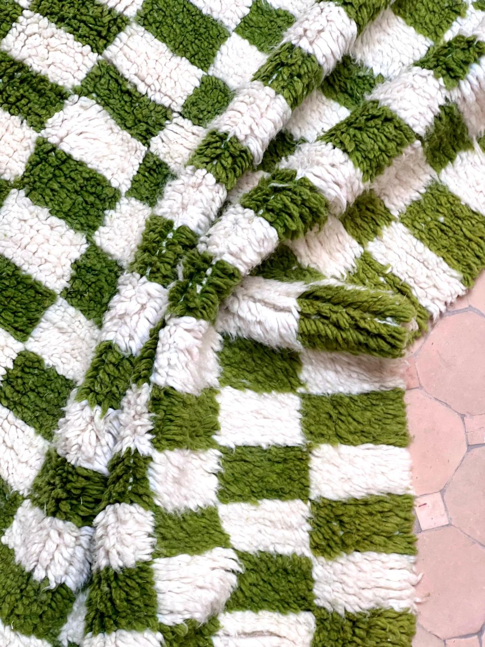 Moroccan Checkered Rug 350x260cm