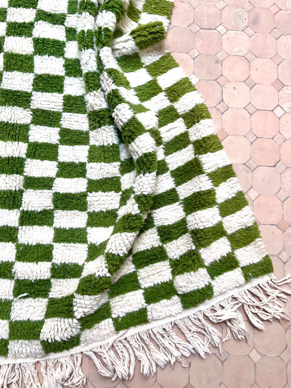 Moroccan Checkered Rug 350x260cm