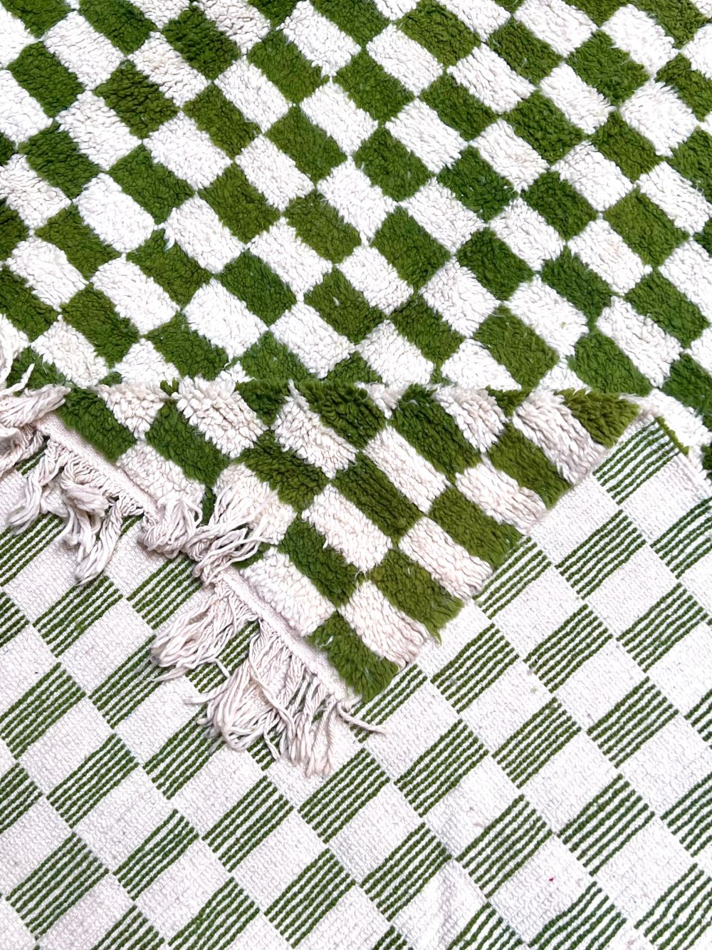 Moroccan Checkered Rug 350x260cm