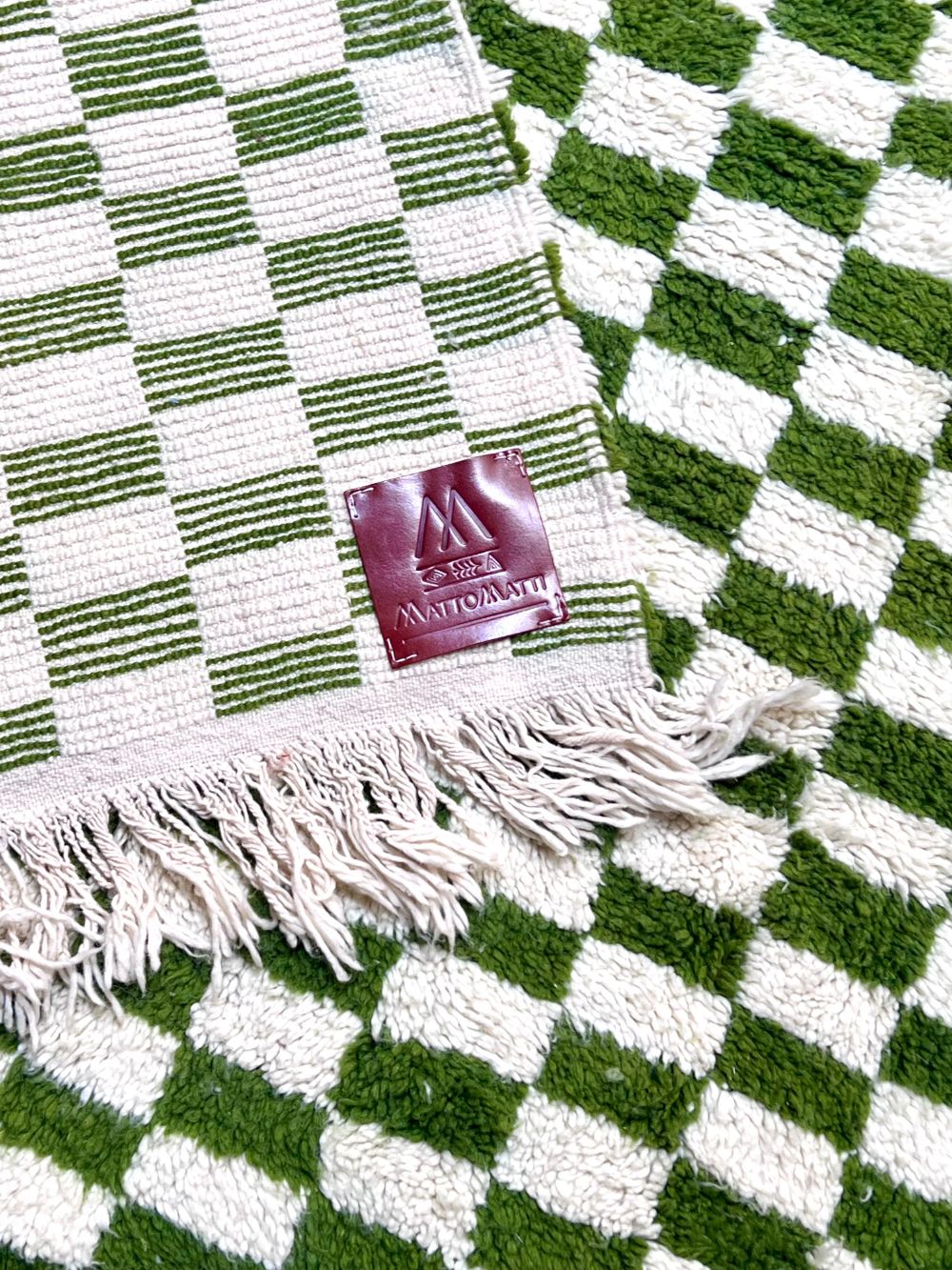 Moroccan Checkered Rug 350x260cm