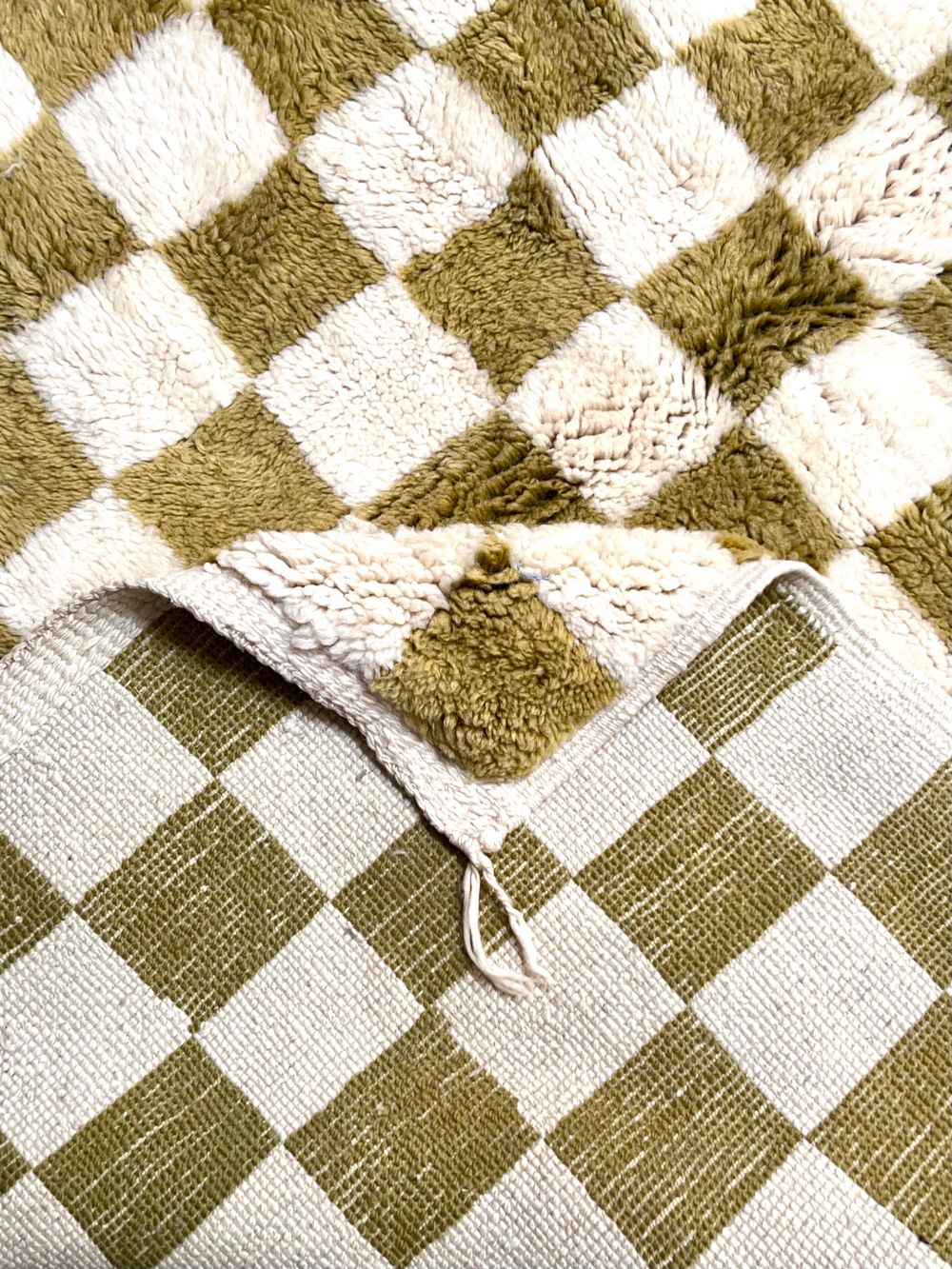 Moroccan Checkered Rug 280x185cm