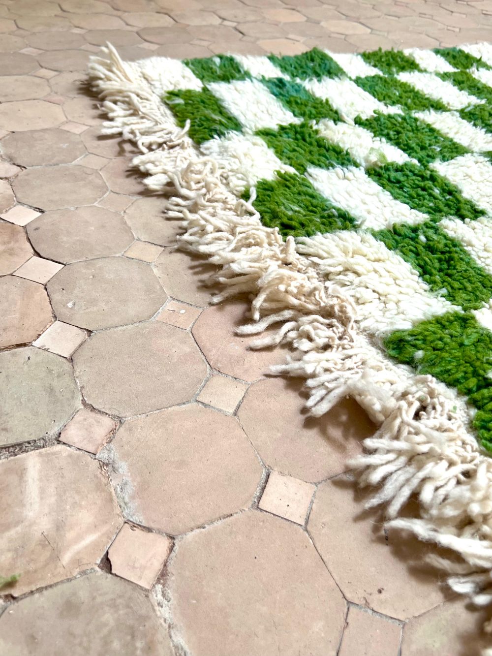 Moroccan Checkered Rug 235x160cm