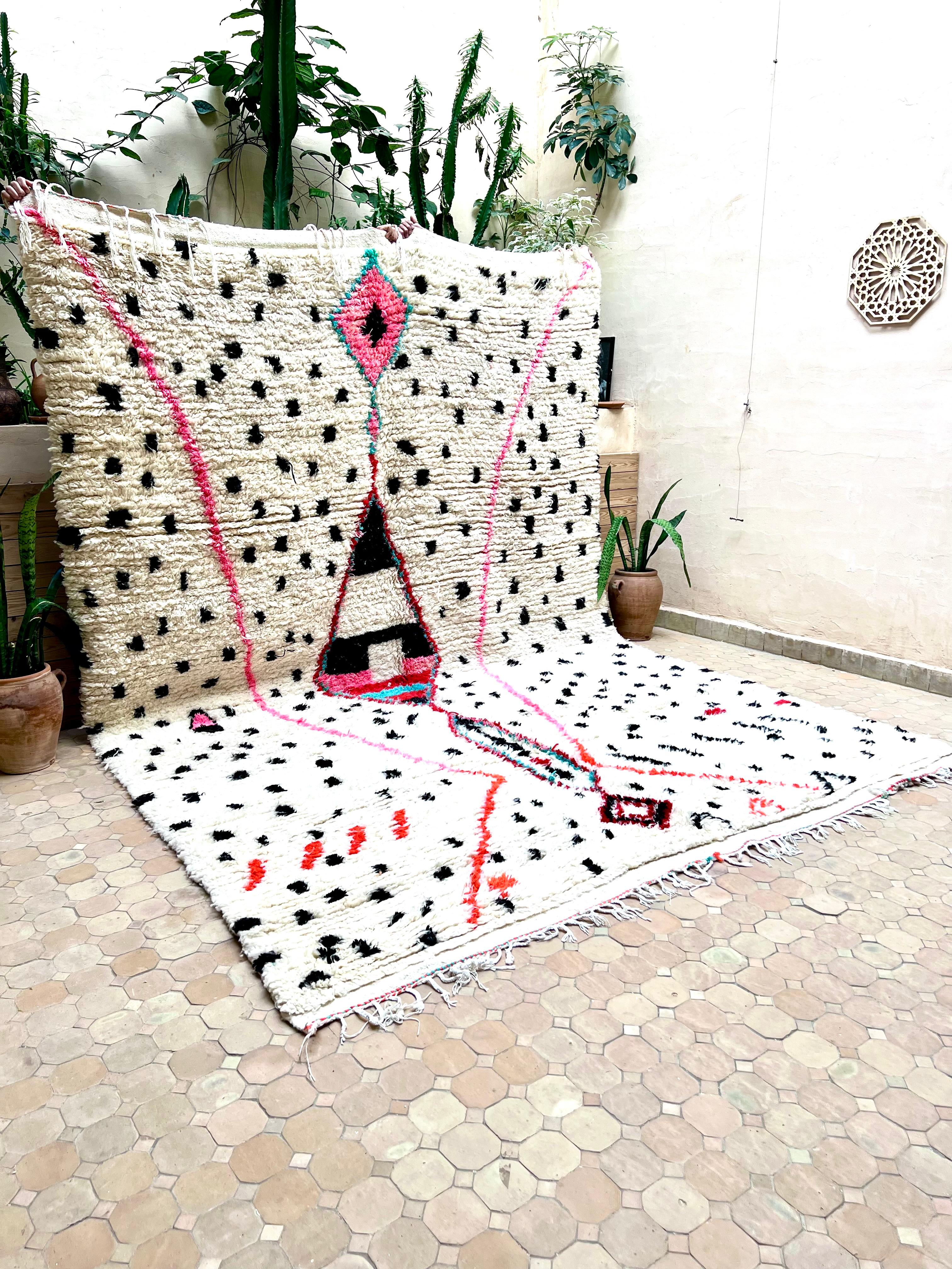 Marokkolainen Candy matto 355x250cm