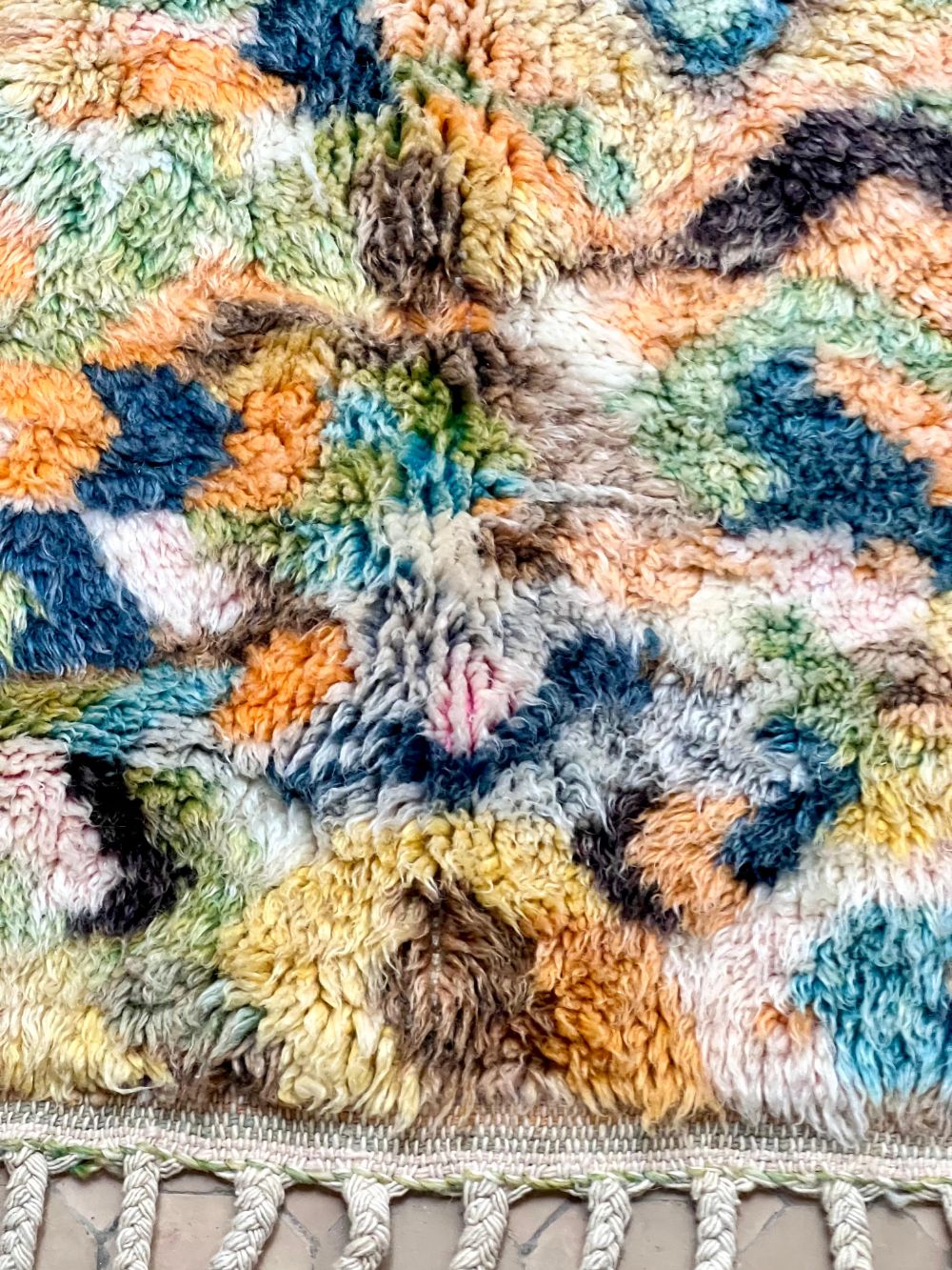 Marokkolainen Voodoo matto 225x180cm