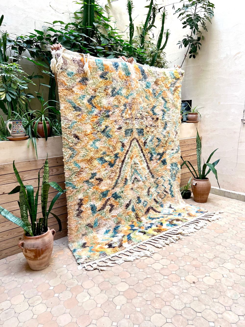 Marokkolainen Voodoo matto 225x180cm