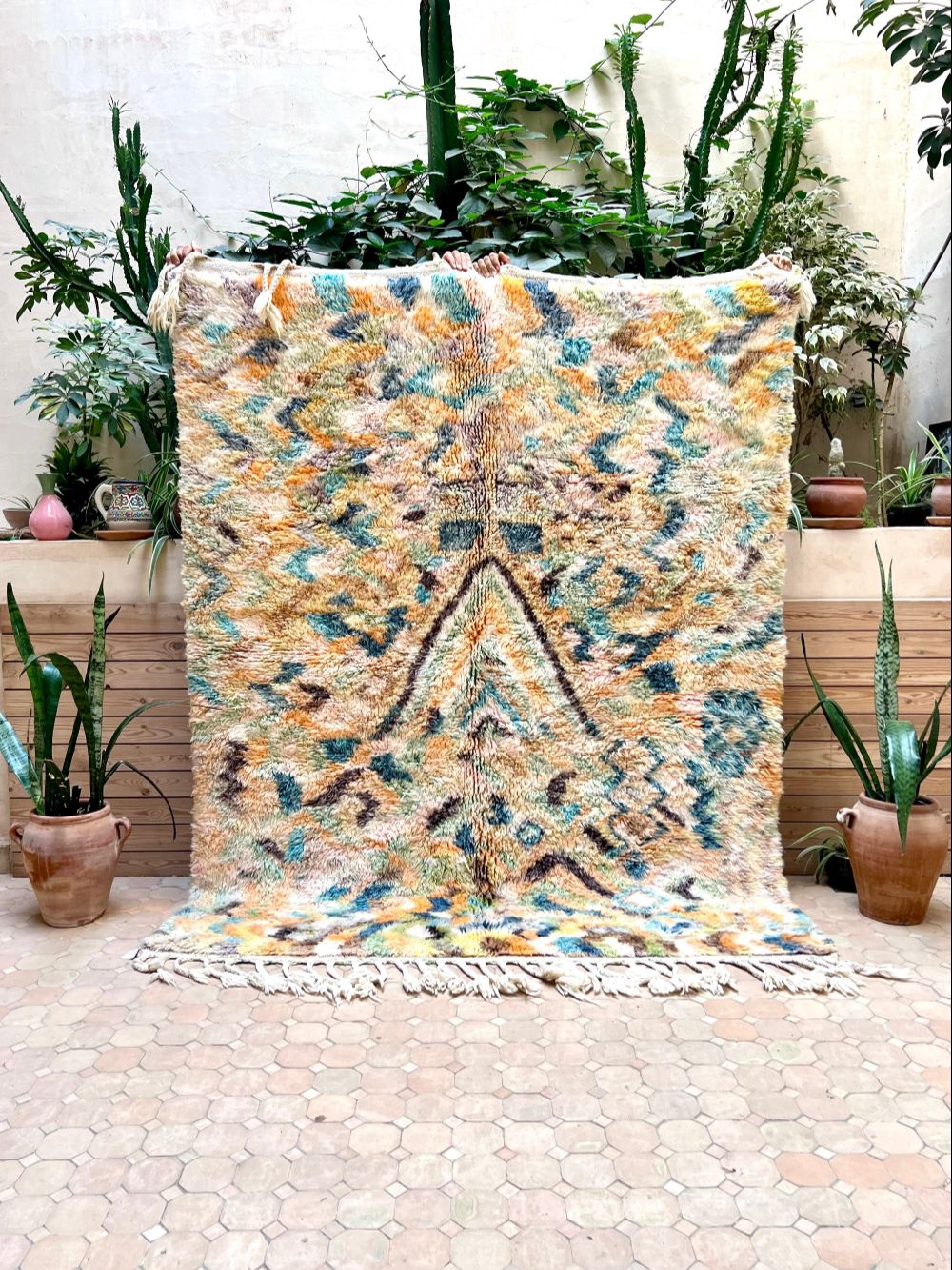 Marokkolainen Voodoo matto 225x180cm