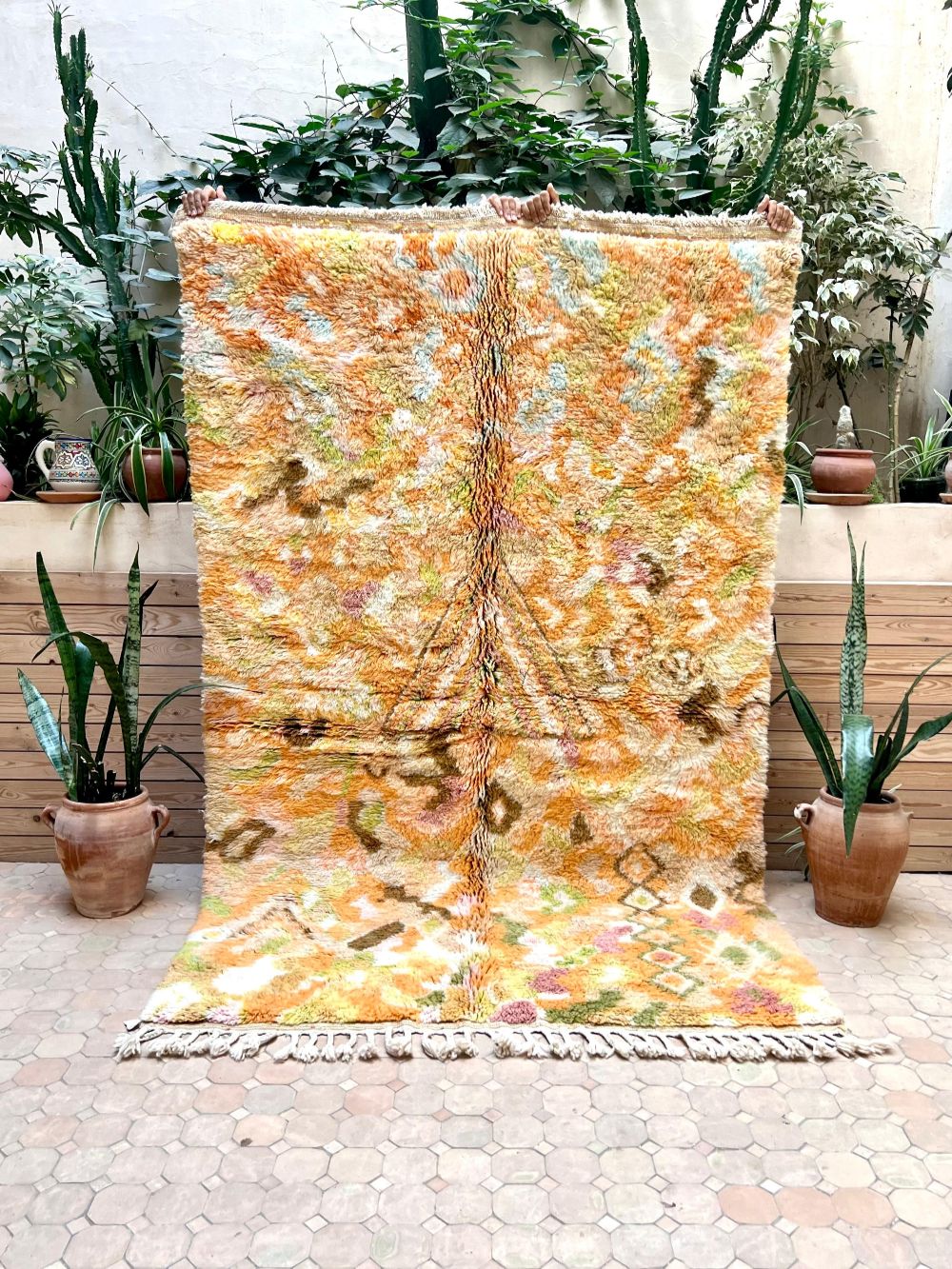 Marokkolainen Voodoo matto 250x155cm