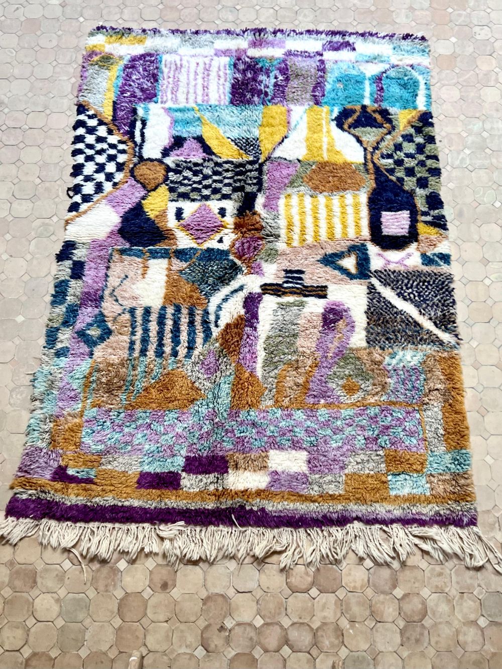 Marokkolainen Saghira-matto 240x165cm