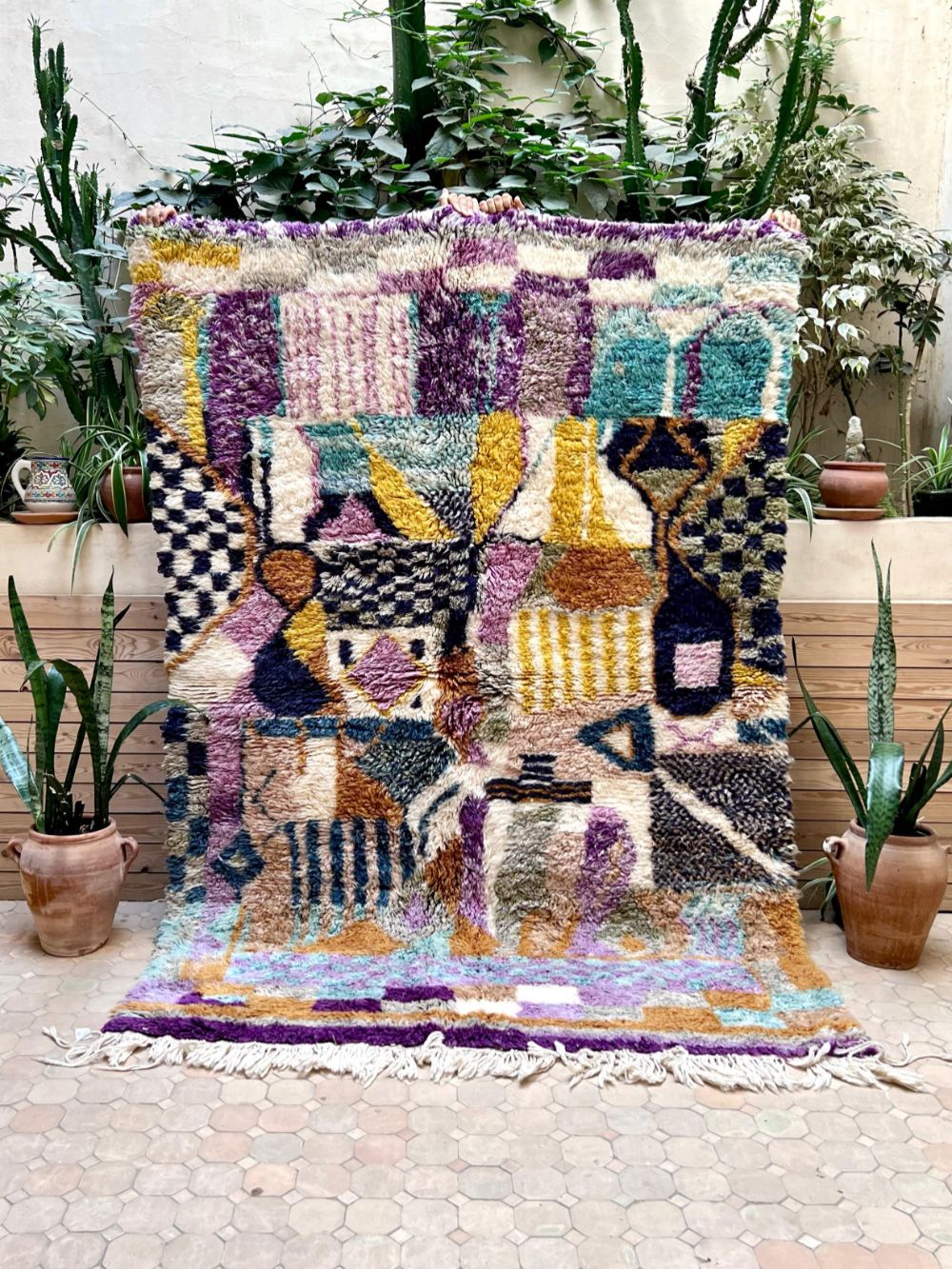 Marokkolainen Saghira-matto 240x165cm