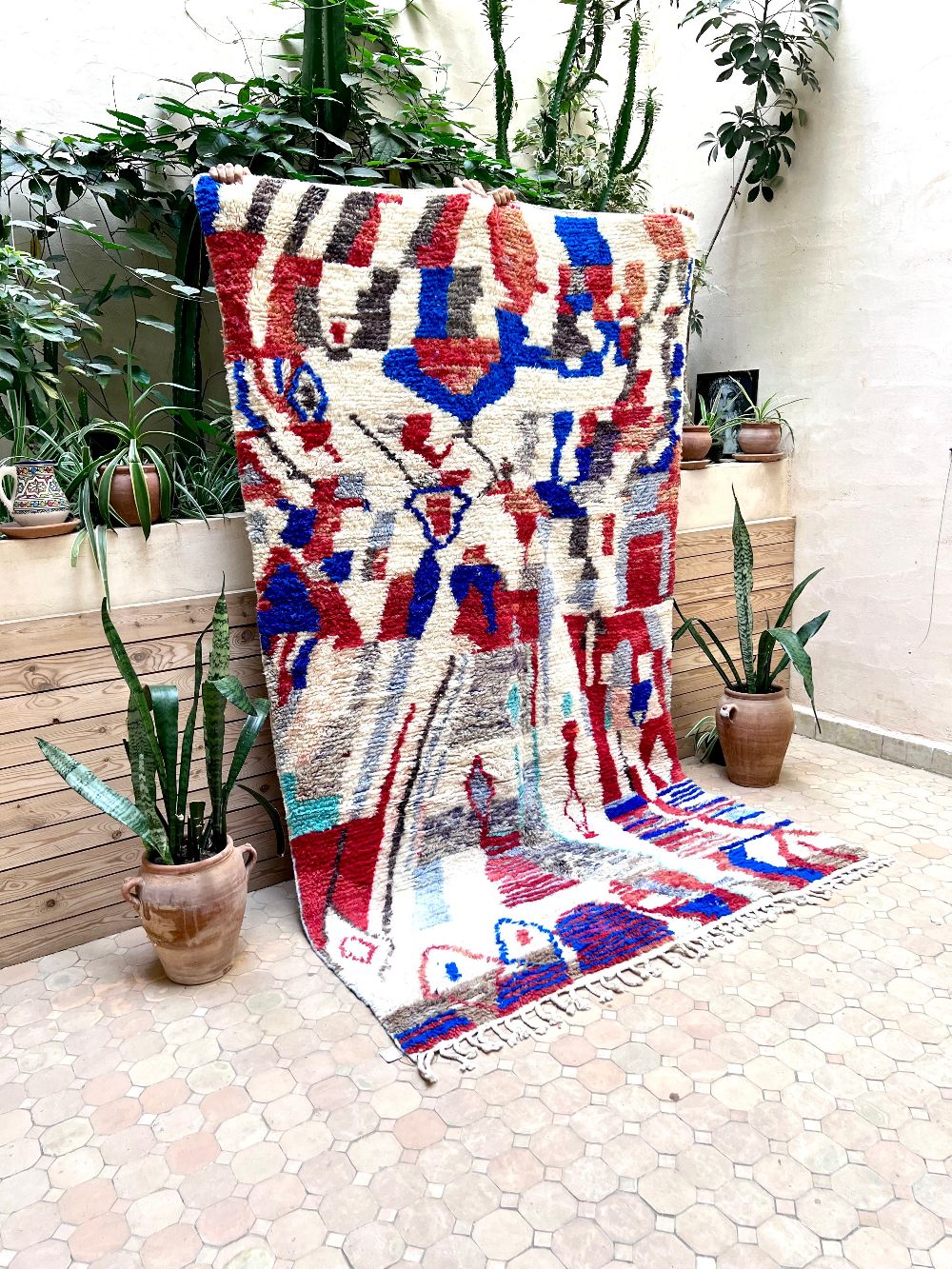 Moroccan Boujaad Rug 260x155cm