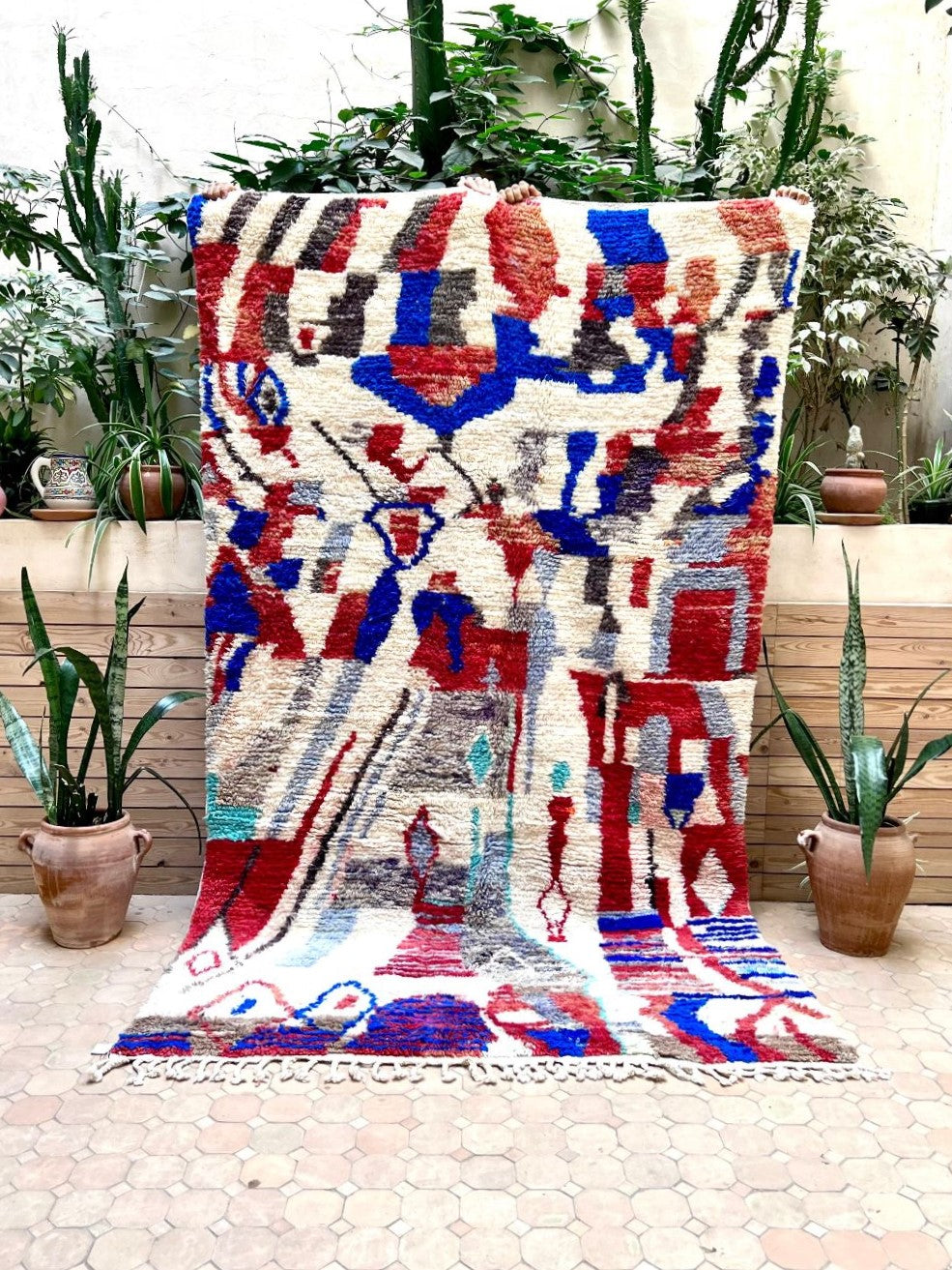 Moroccan Boujaad Rug 260x155cm