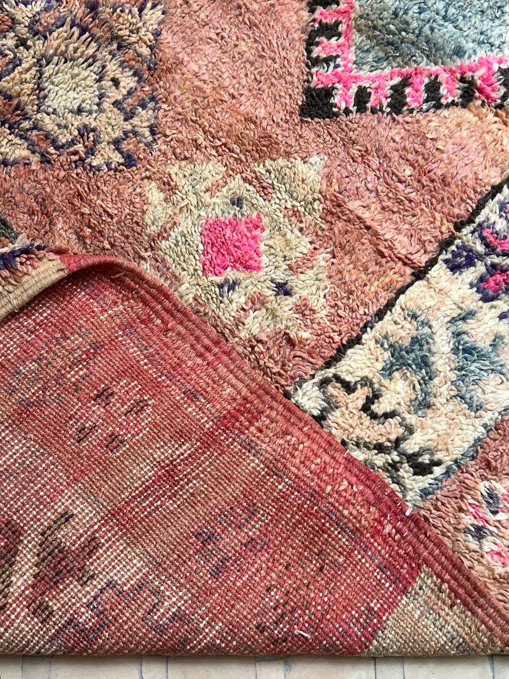 Moroccan Vintage Boujaad Rug 510x200cm