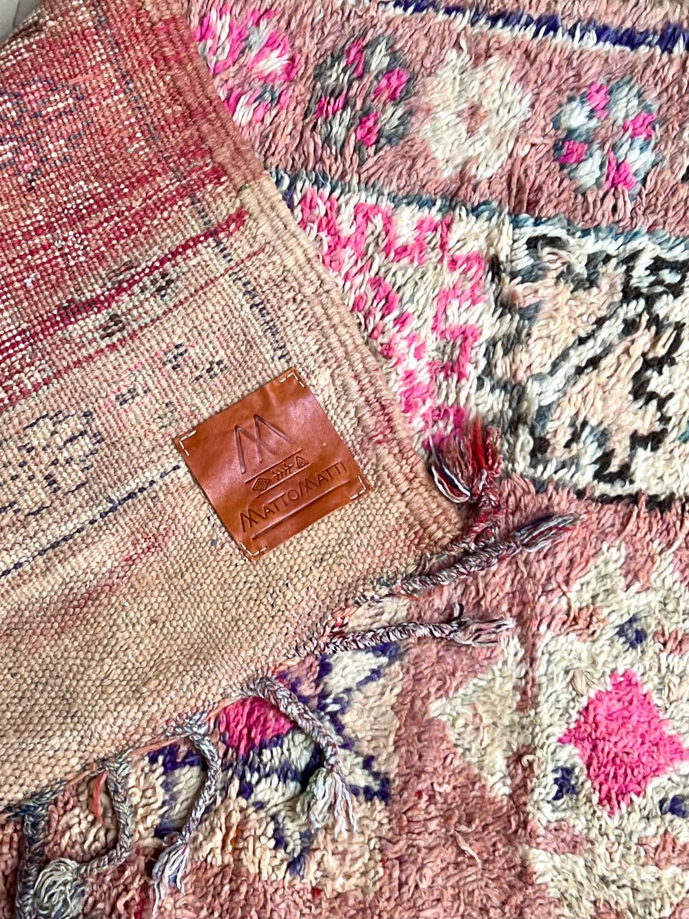 Moroccan Vintage Boujaad Rug 510x200cm