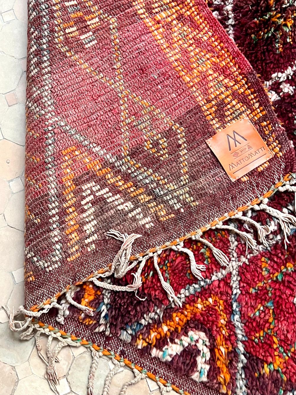 Moroccan Vintage Boujaad Rug 285x200cm