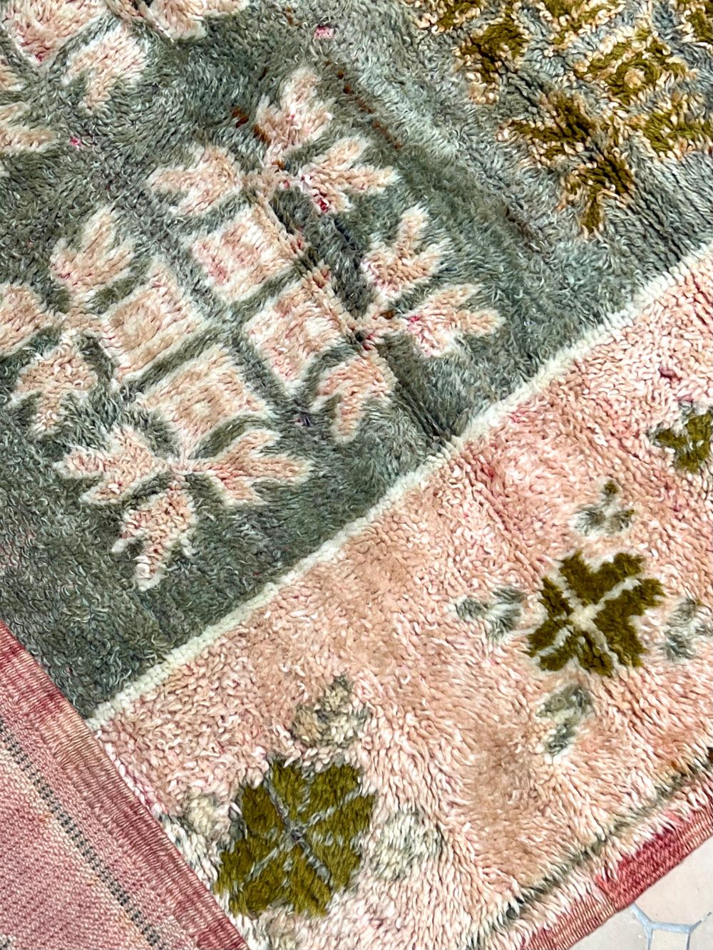 Marokkolainen vintage Boujaad matto 260x145cm