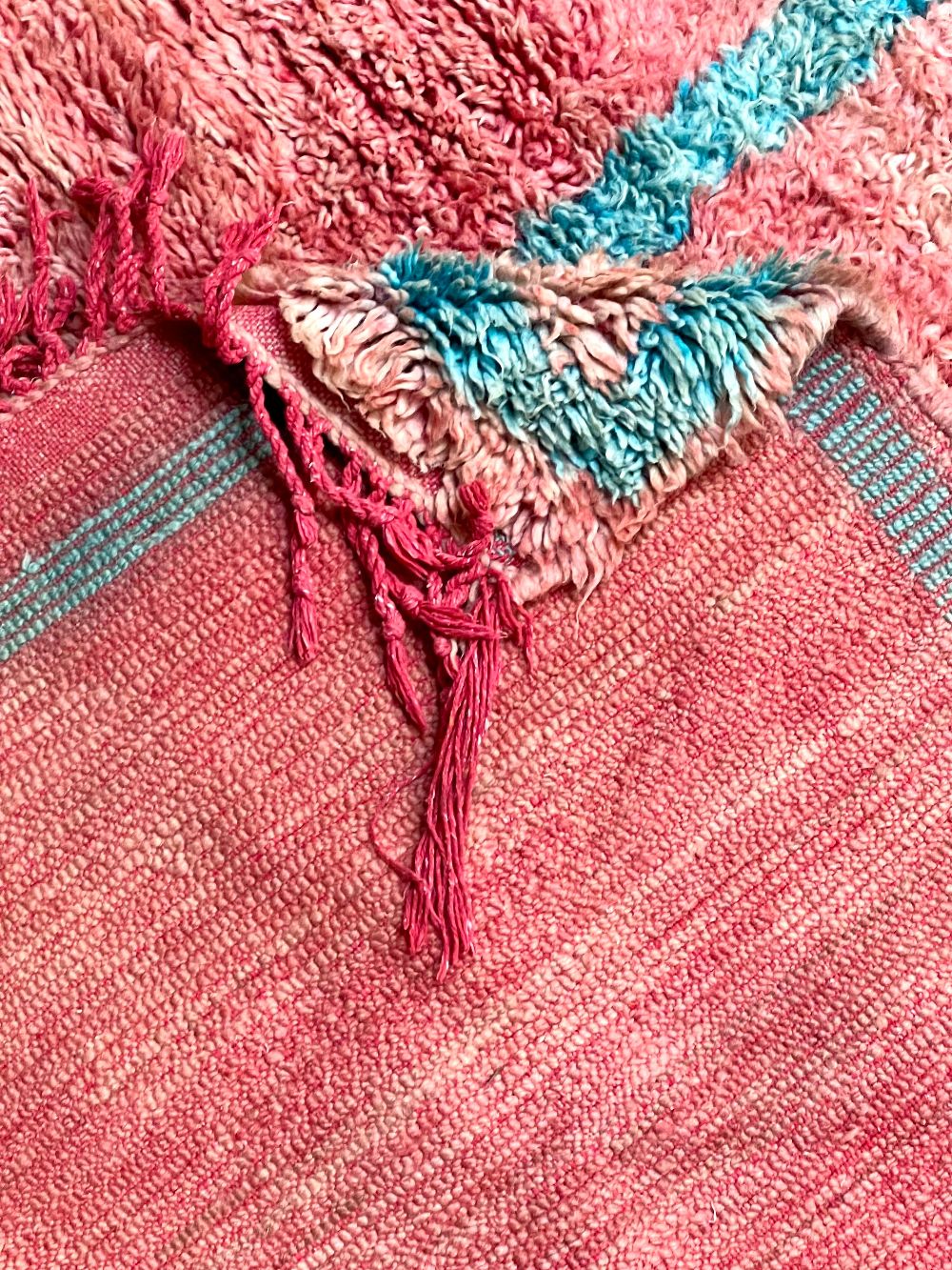 Marokkolainen vintage Boujaad käytävämatto 310x135cm