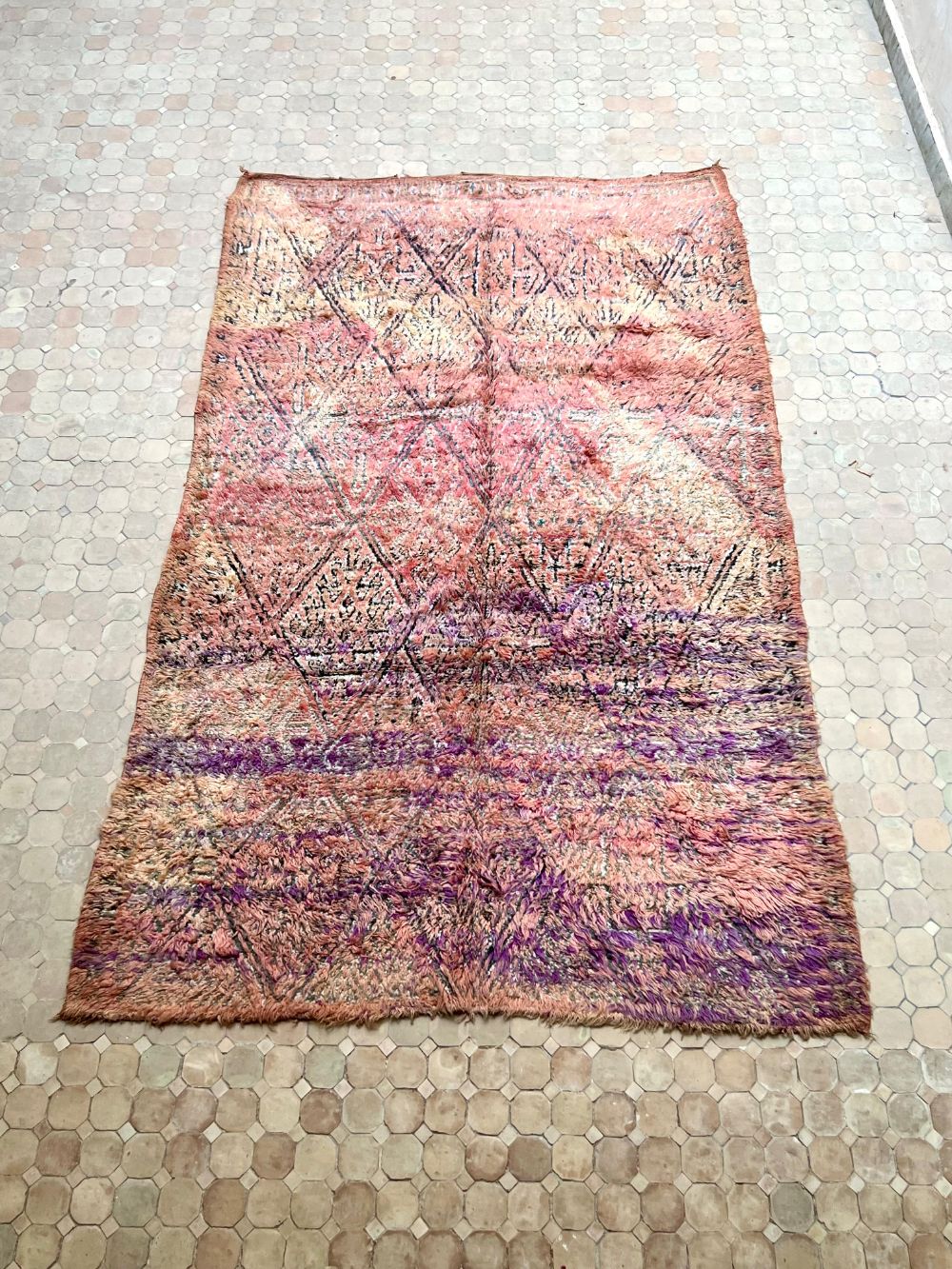 Moroccan Vintage Zayane Rug 310x190cm